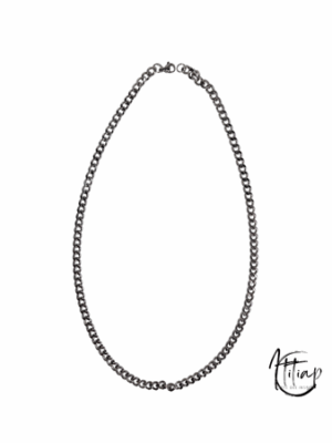 Collares Cubanos de Acero Inoxidable - hombres y mujeres