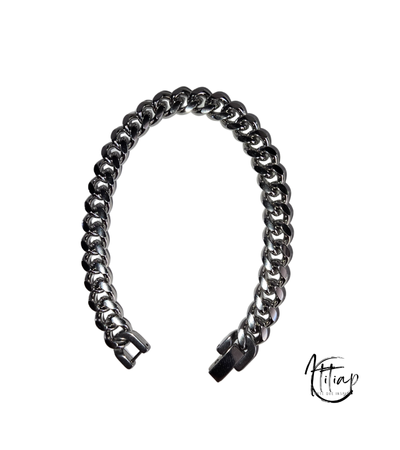 Pulsera de Cadena Cubana - hombre y mujer